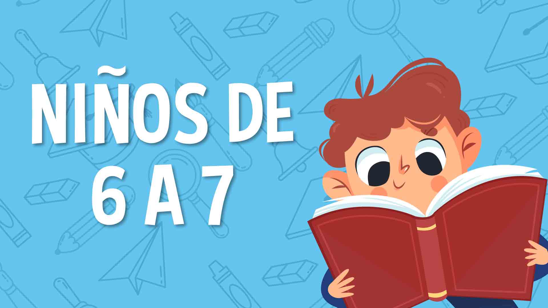 Enseña a niños de 6 a 7 años