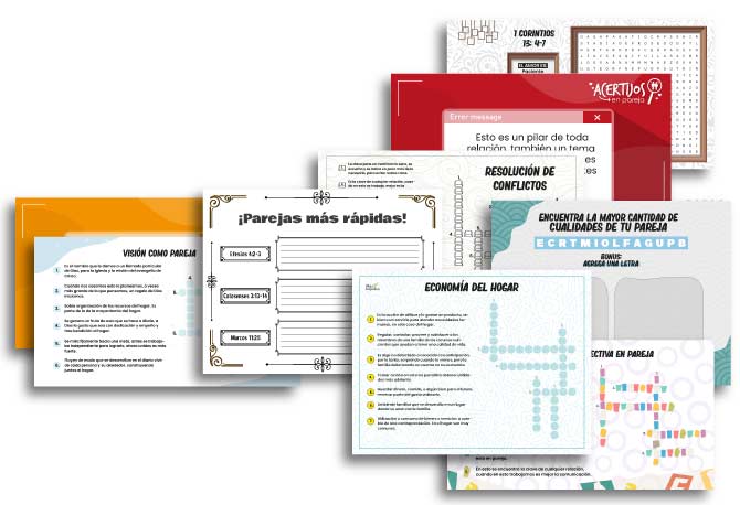 juegos en pareja para imprimir