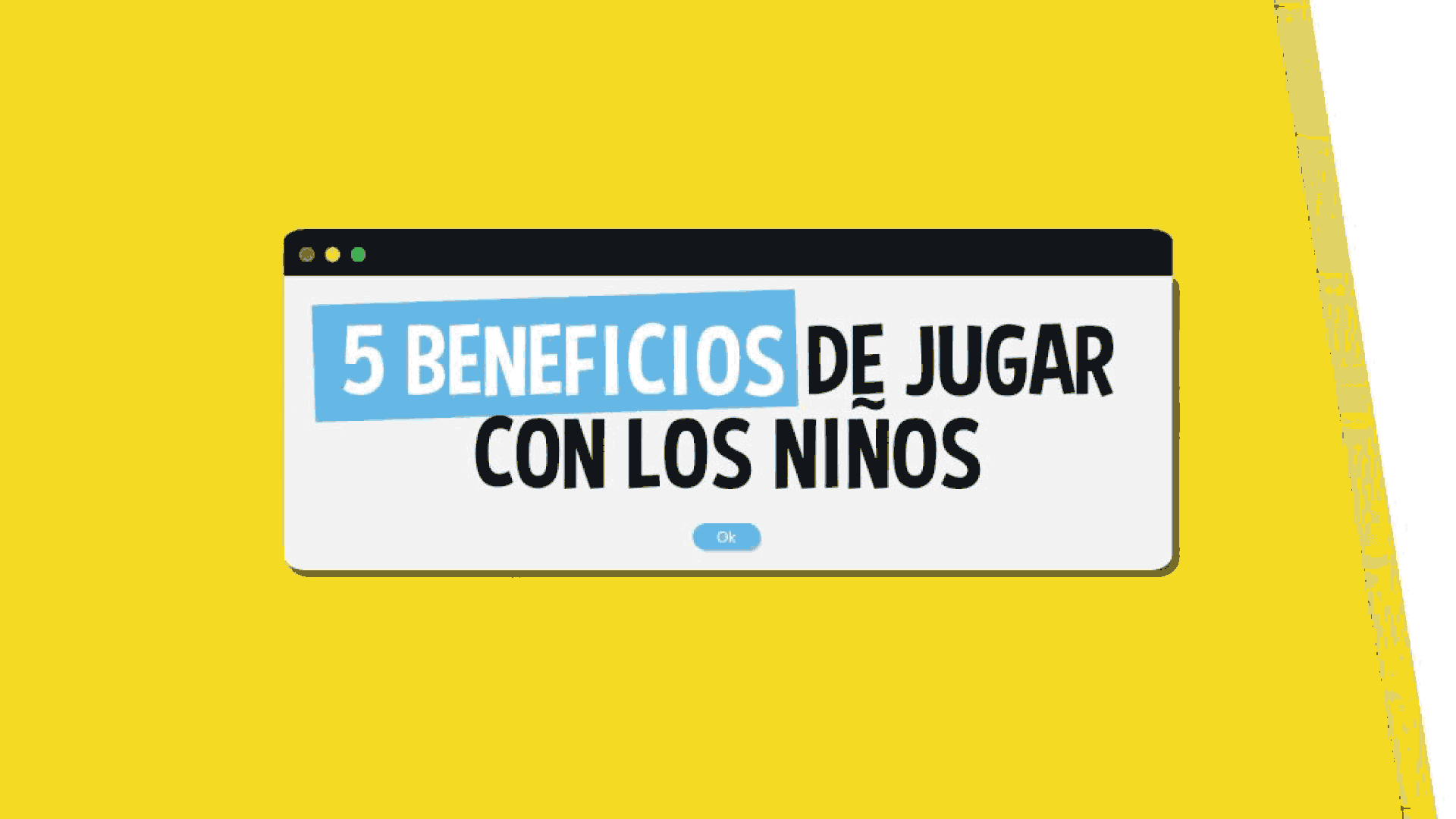 BENEFICIOS DE JUGAR CON LOS NIÑOS