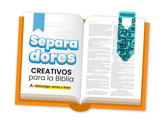 Separadores creativos para la biblia