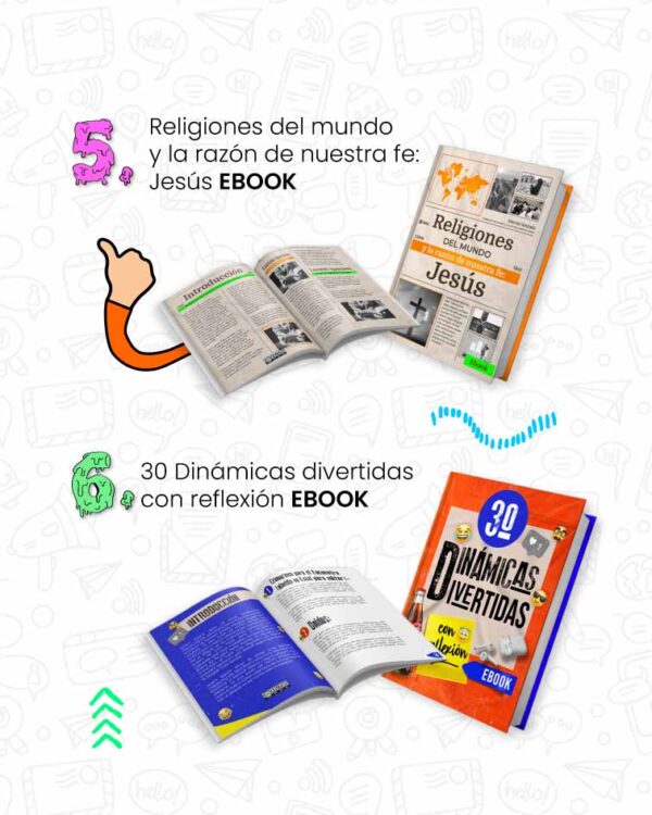 Mega Pack Ministerio Adolescentes - Imagen 4