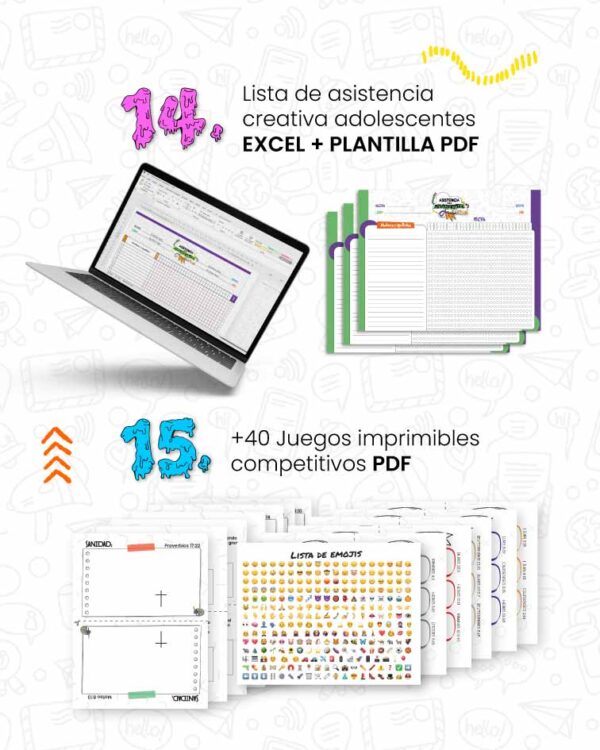 Mega Pack Ministerio Adolescentes - Imagen 8