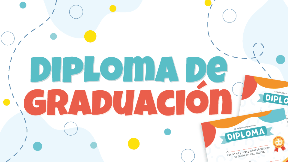 diploma para niños cristianos