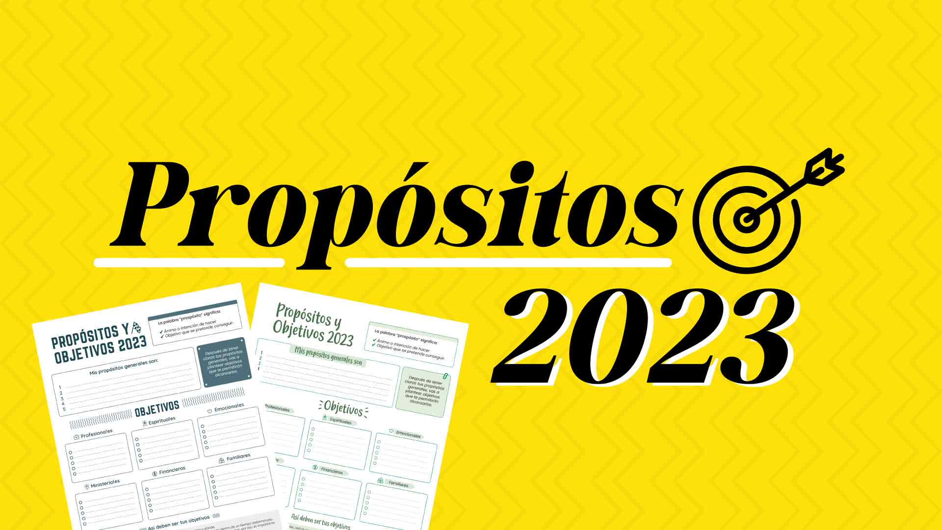 propositos y objetivos 2023 plantilla