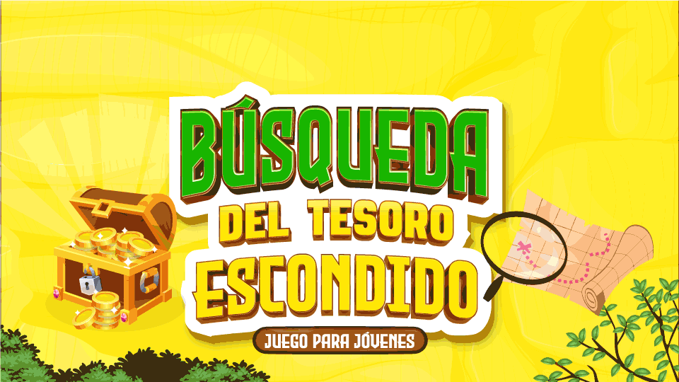 Juego búsqueda del tesoro biblico