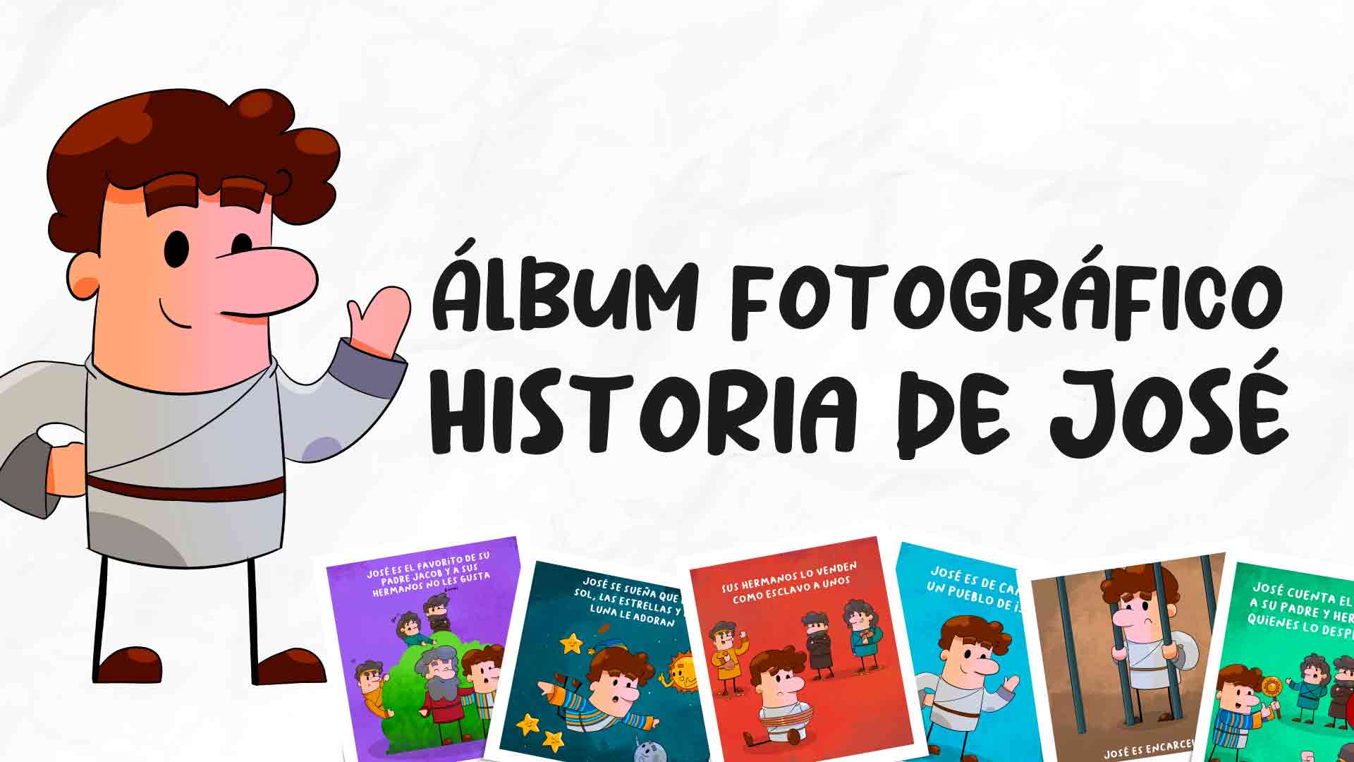 Historia de José para niños manualidad