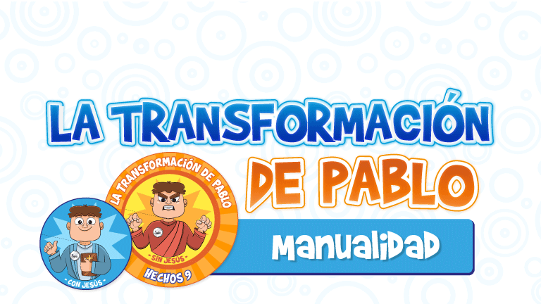 la conversión de pablo manualidad