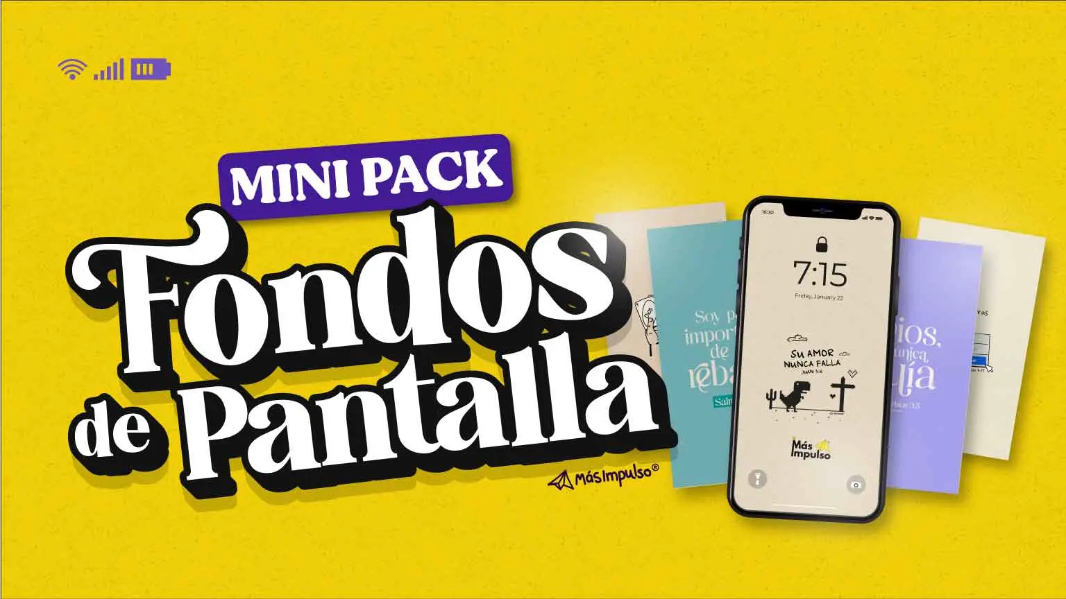 Pack de fondos de pantalla cristianos