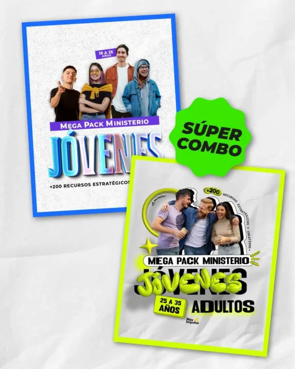 Combo Mega Pack Jóvenes + Jóvenes Adultos