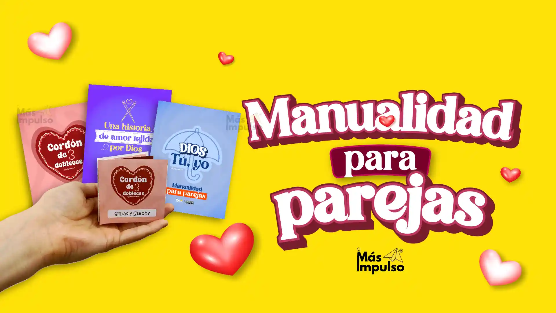 Manualidad en papel para parejas cristianas