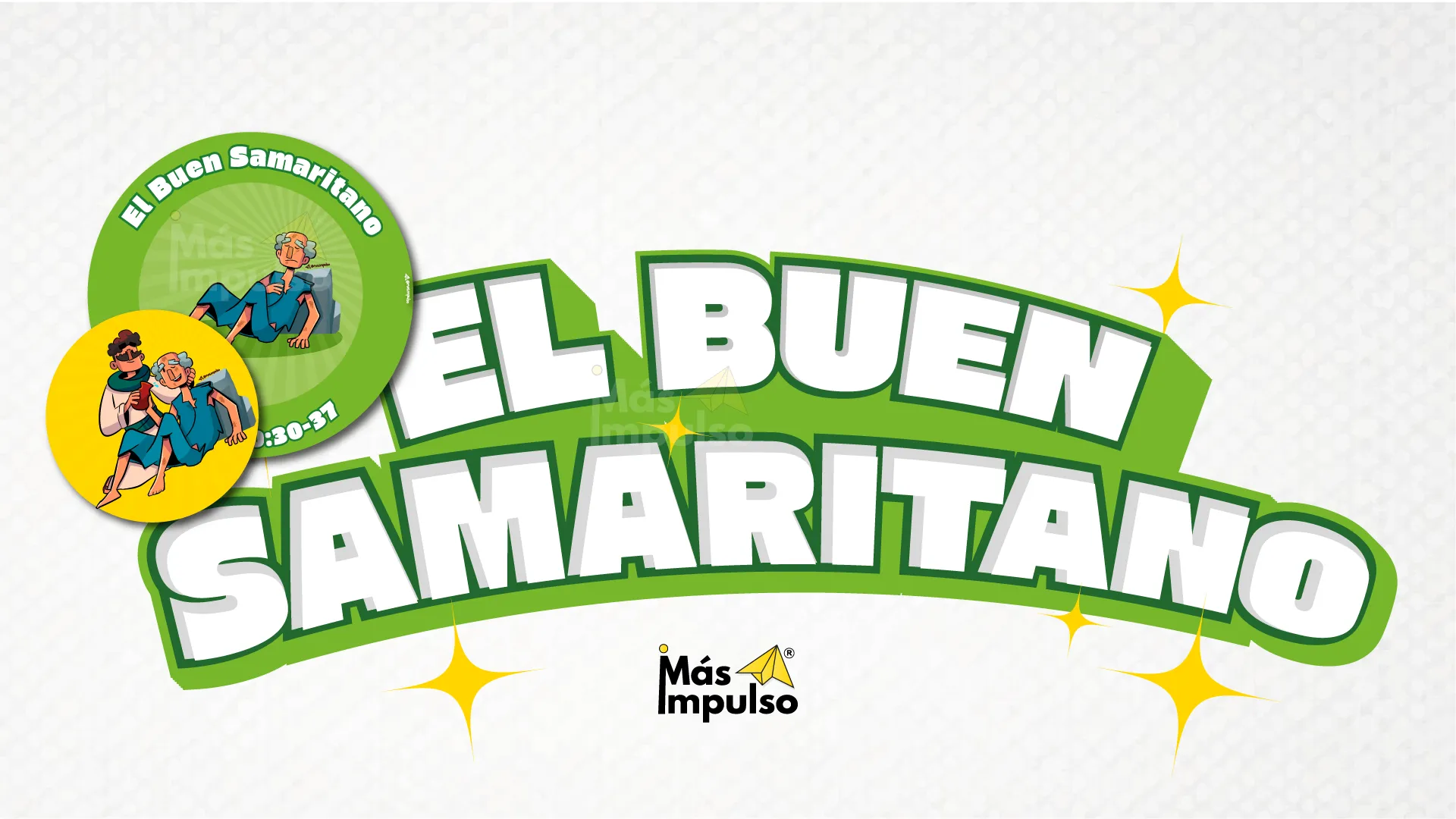 El buen samaritano para niños