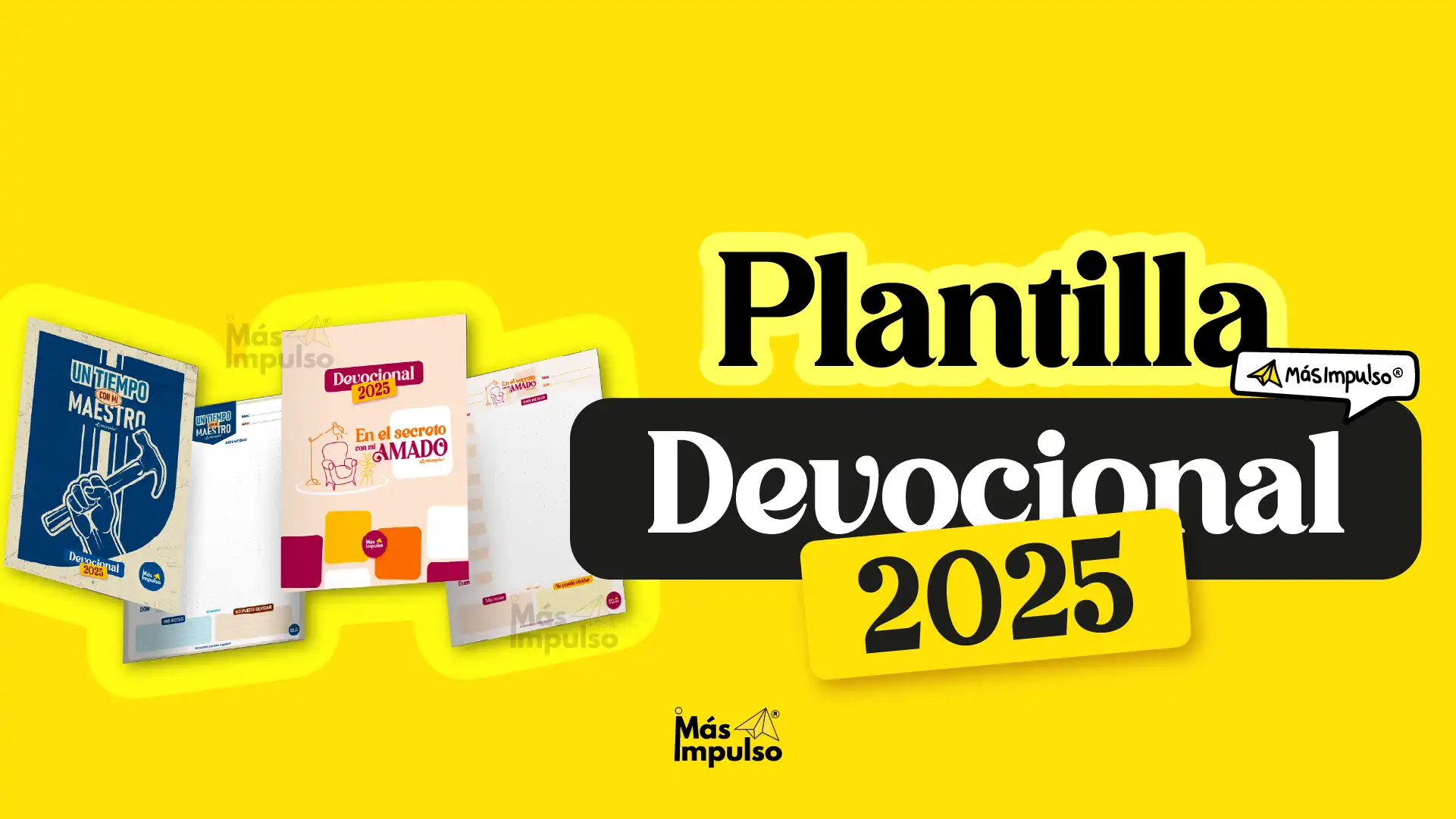 Plantilla para devocional cristiano