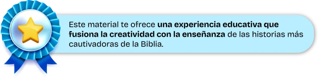Material cristiano para niños de 3 a 6 años