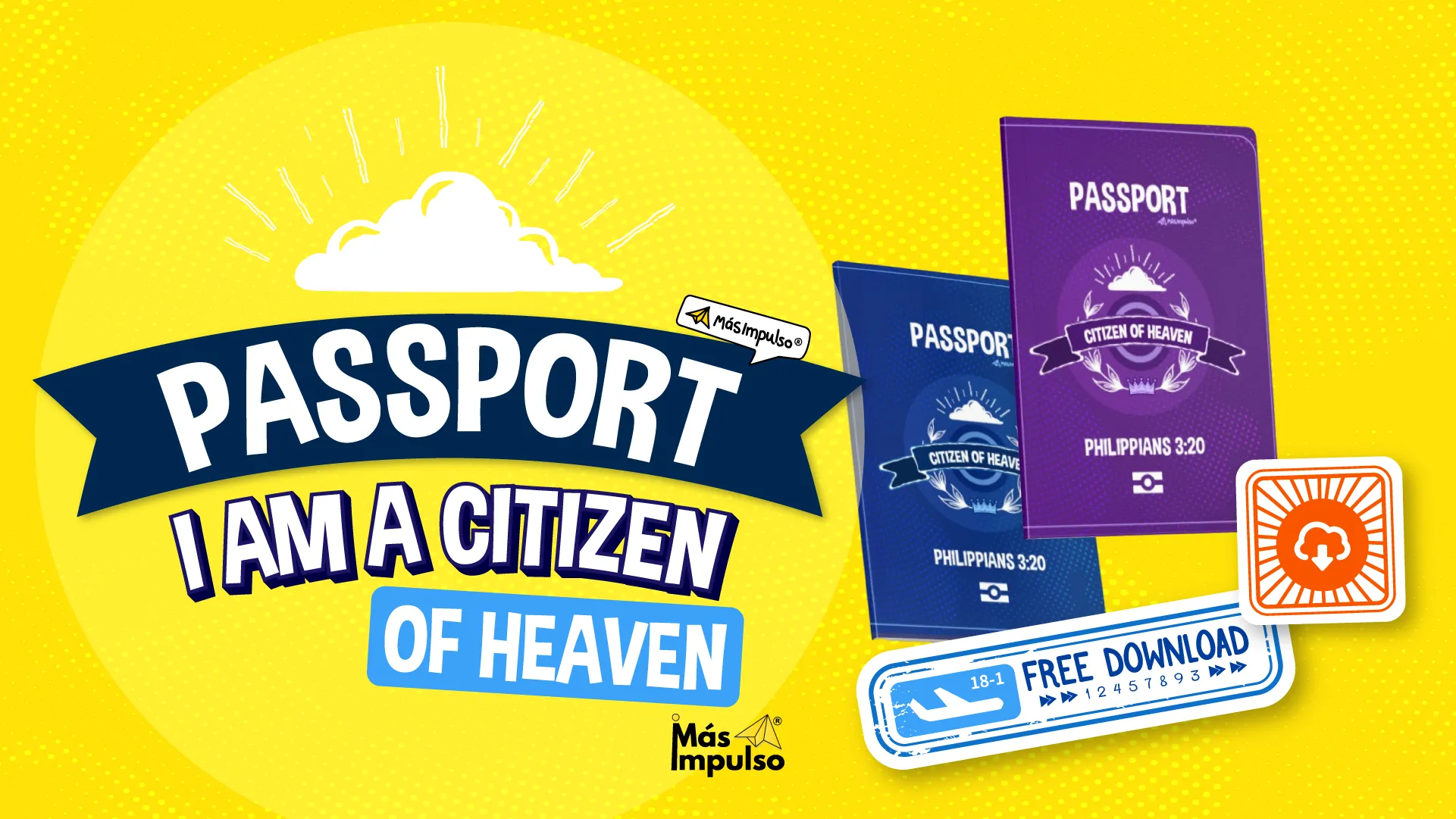 Passport for Christian kids | Creative craft