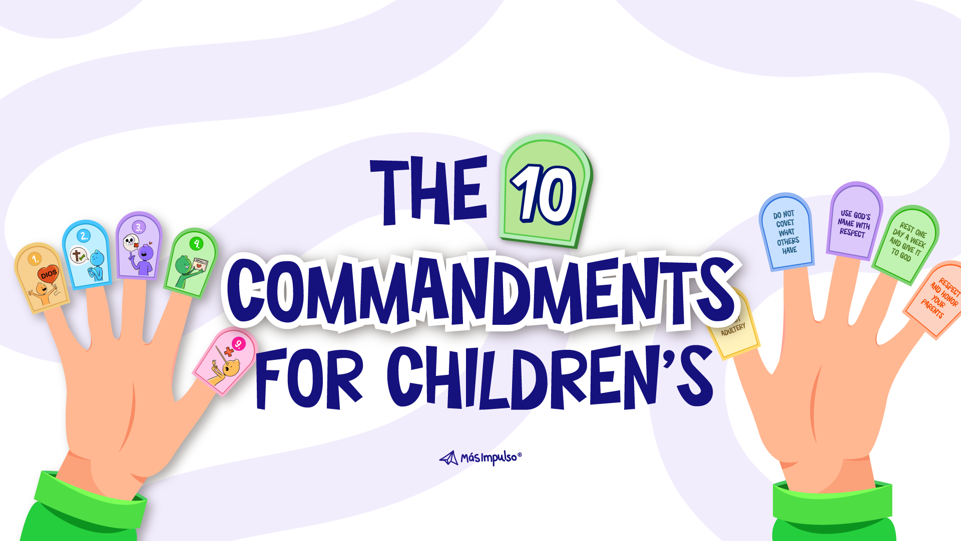 Free craft the ten commandments for children