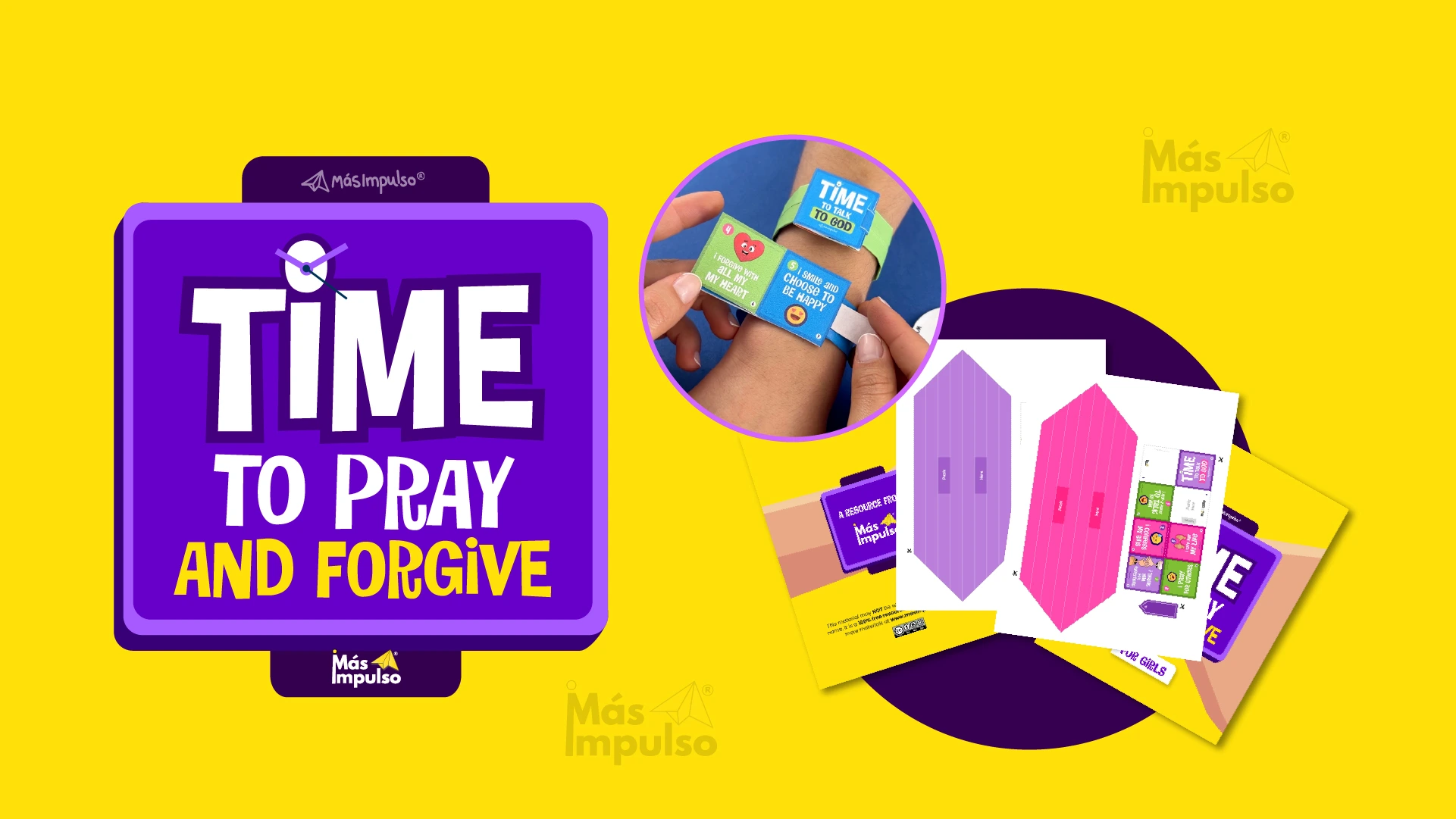 Creative prayer craft for Sunday school