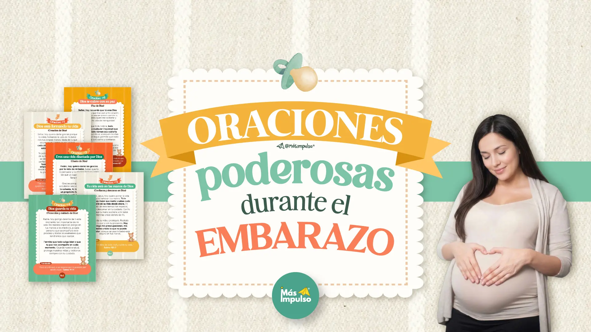 20 Oraciones por mi bebé en el vientre