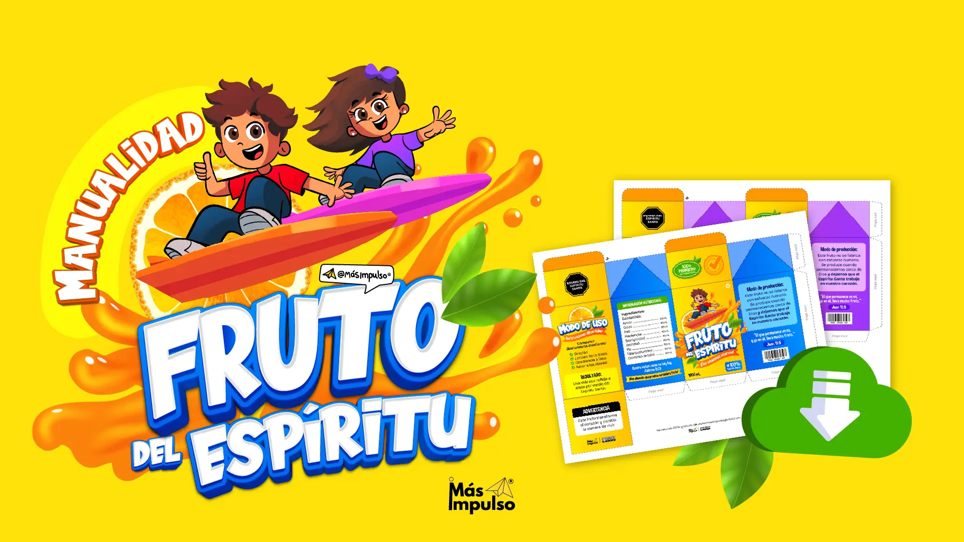 El fruto del Espíritu para niños PDF